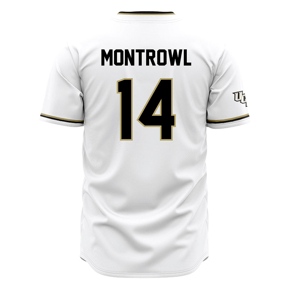Central Florida - NCAA Baseball : Brady Montrowl - White Jersey-1
