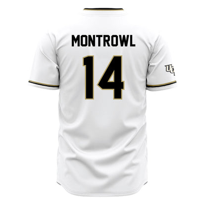 Central Florida - NCAA Baseball : Brady Montrowl - White Jersey-1