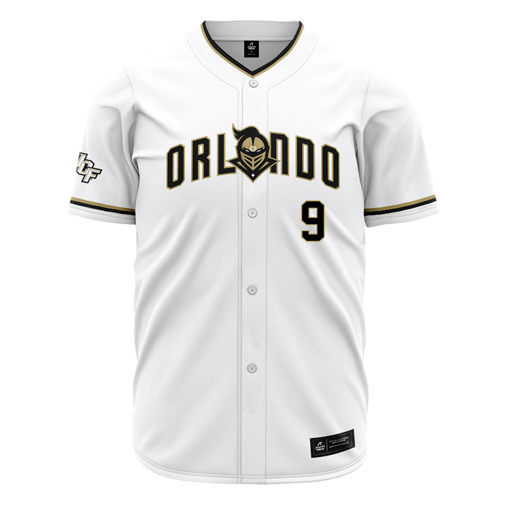 Central Florida - NCAA Baseball : Austin Jacobs - White Jersey-0