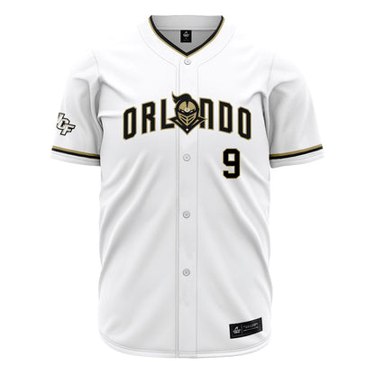 Central Florida - NCAA Baseball : Austin Jacobs - White Jersey-0