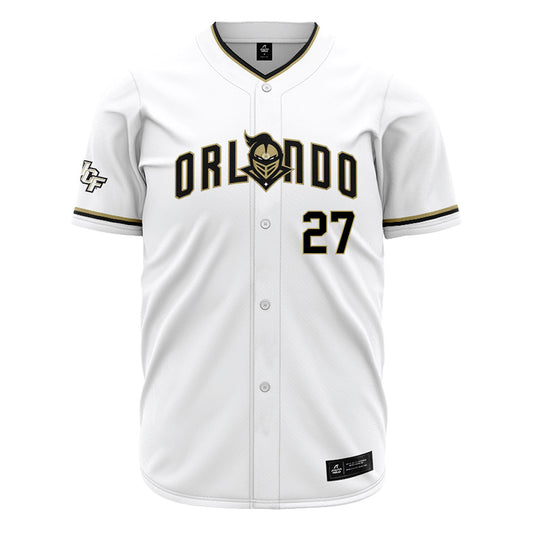 Central Florida - NCAA Baseball : DeAmez Ross - White Jersey-0