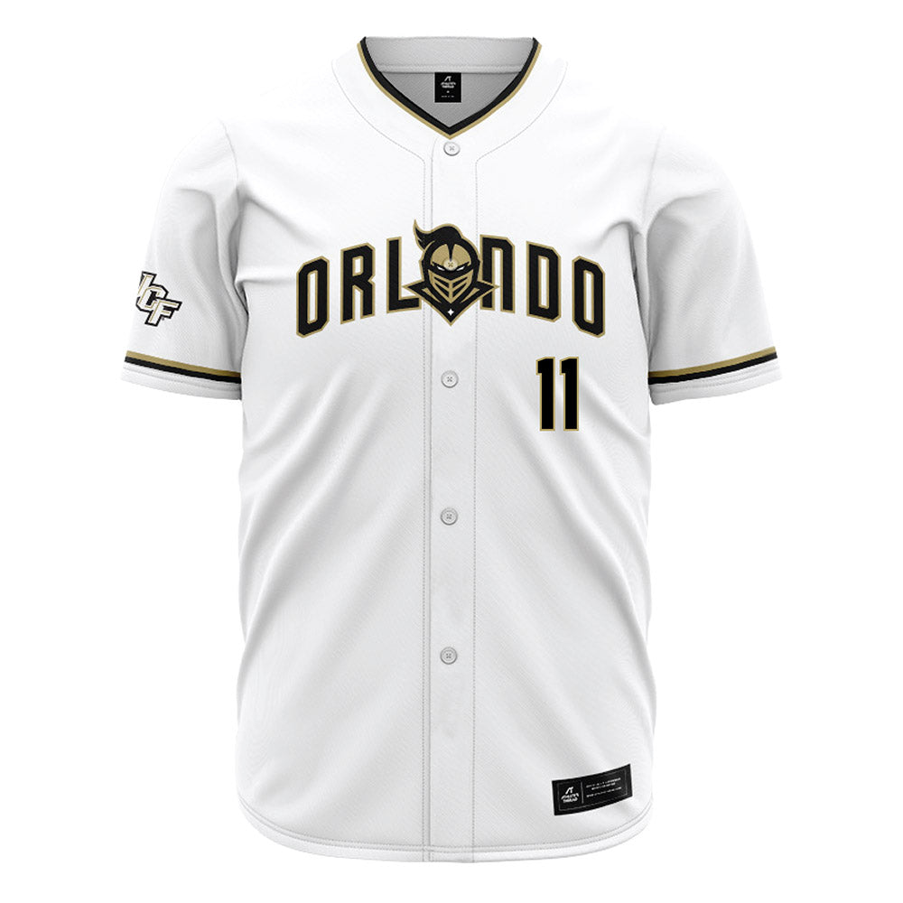 Central Florida - NCAA Baseball : Andrew Williamson - White Jersey-0