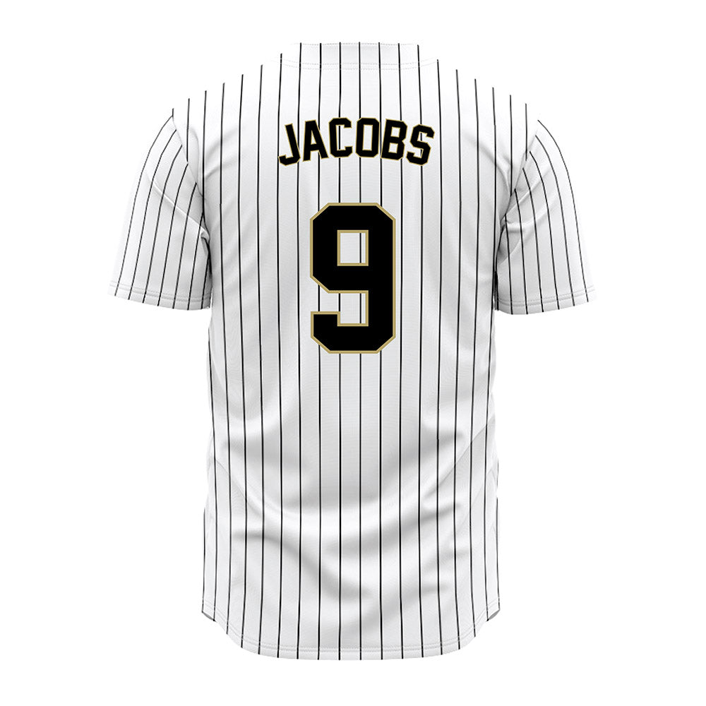 Central Florida - NCAA Baseball : Austin Jacobs - Pinstripe Jersey-1
