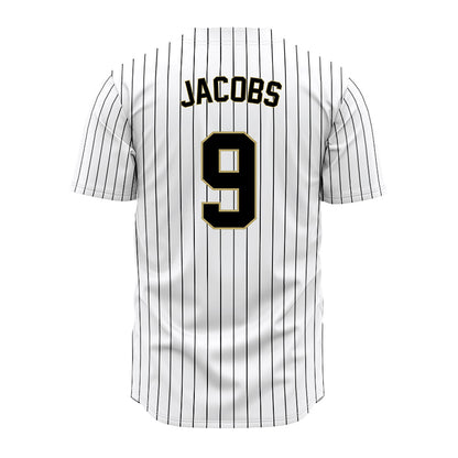 Central Florida - NCAA Baseball : Austin Jacobs - Pinstripe Jersey-1