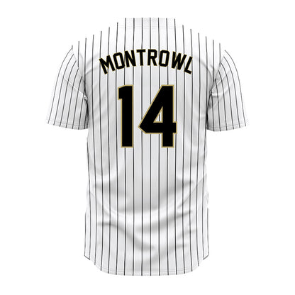 Central Florida - NCAA Baseball : Brady Montrowl - Pinstripe Jersey-1