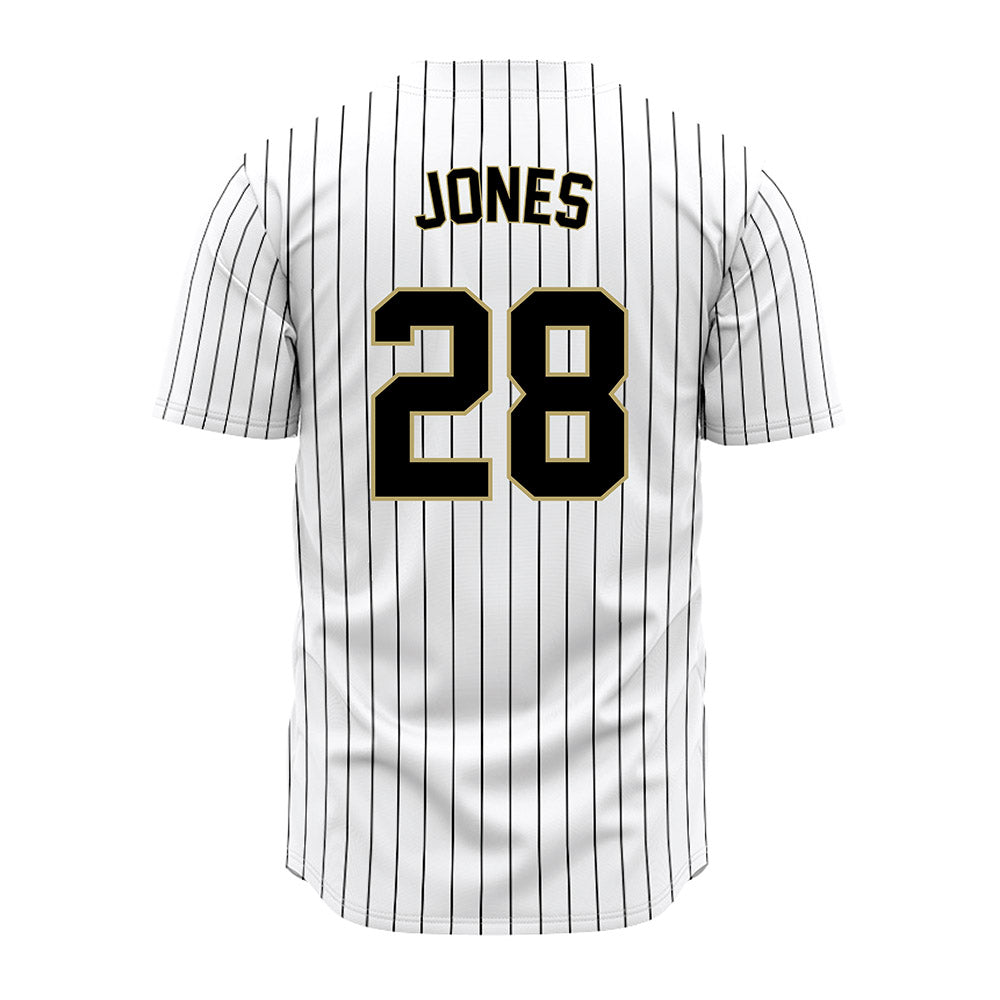 Central Florida - NCAA Baseball : Evan Jones - Pinstripe Jersey-1