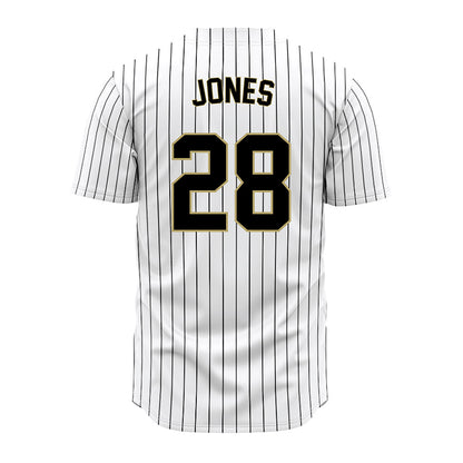 Central Florida - NCAA Baseball : Evan Jones - Pinstripe Jersey-1
