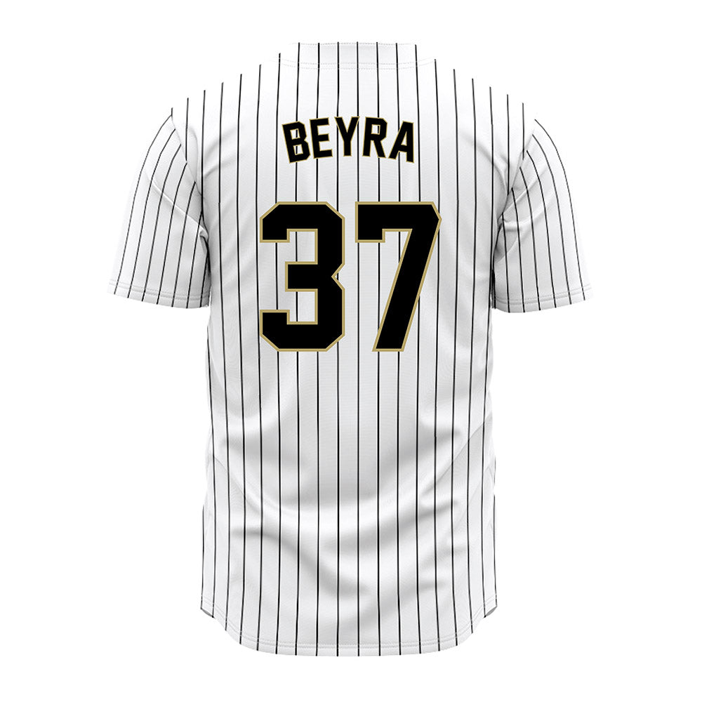 Central Florida - NCAA Baseball : Zach Beyra - Pinstripe Jersey-1