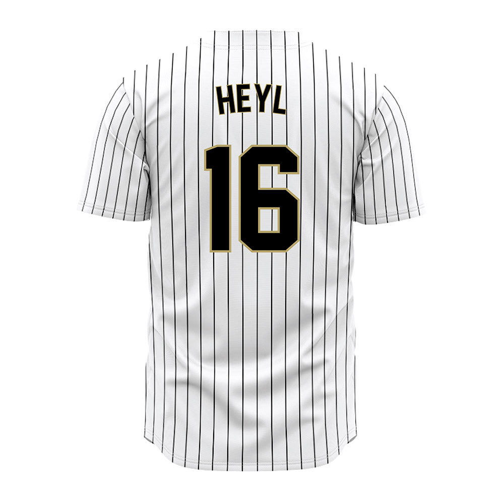Central Florida - NCAA Baseball : Matthew Heyl - Pinstripe Jersey-1
