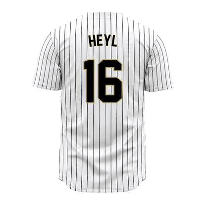 Central Florida - NCAA Baseball : Matthew Heyl - Pinstripe Jersey-1