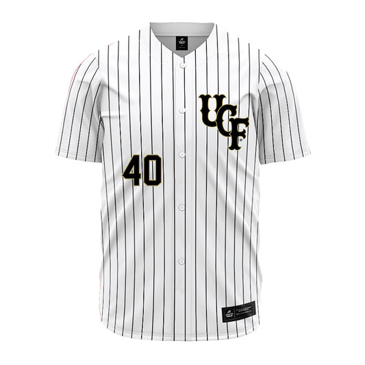Central Florida - NCAA Baseball : Michael Gillen - Pinstripe Jersey-0
