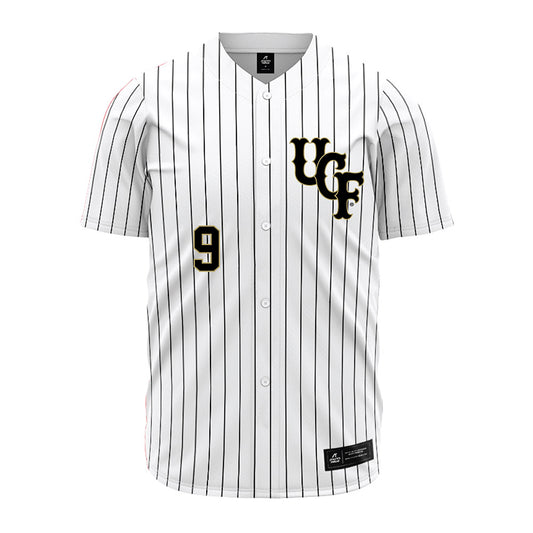 Central Florida - NCAA Baseball : Austin Jacobs - Pinstripe Jersey-0