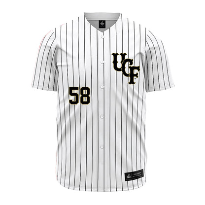 Central Florida - NCAA Baseball : Alan Soler - Pinstripe Jersey-0