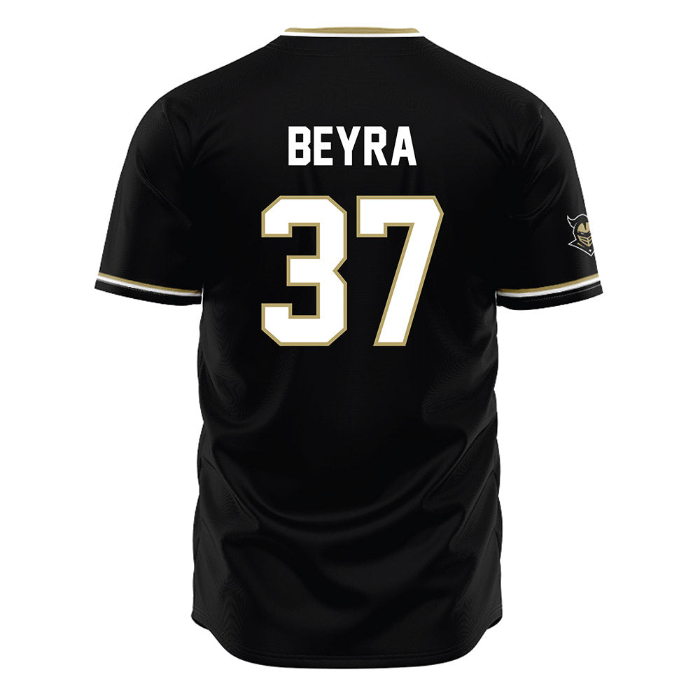 Central Florida - NCAA Baseball : Zach Beyra - Black Jersey-1