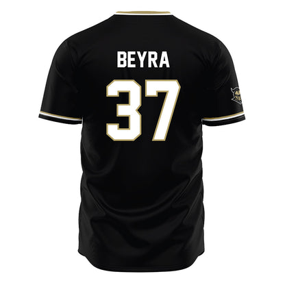 Central Florida - NCAA Baseball : Zach Beyra - Black Jersey-1