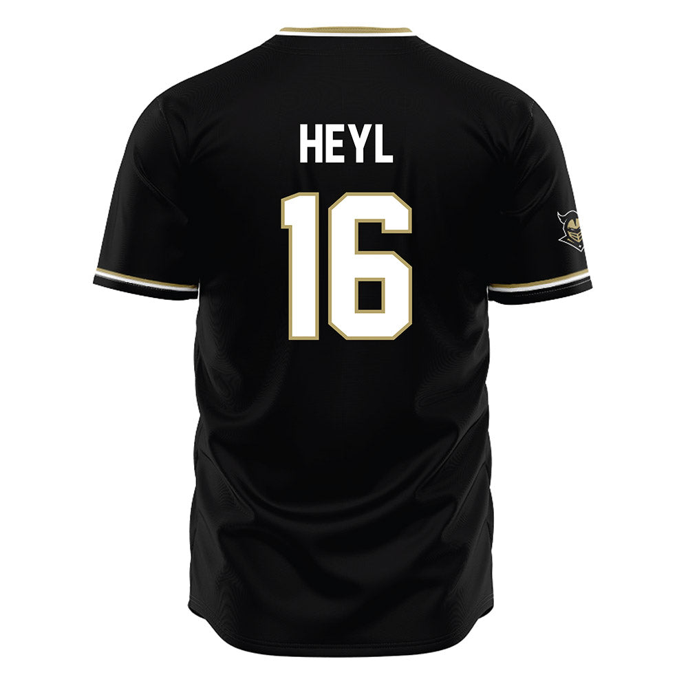 Central Florida - NCAA Baseball : Matthew Heyl - Black Jersey-1