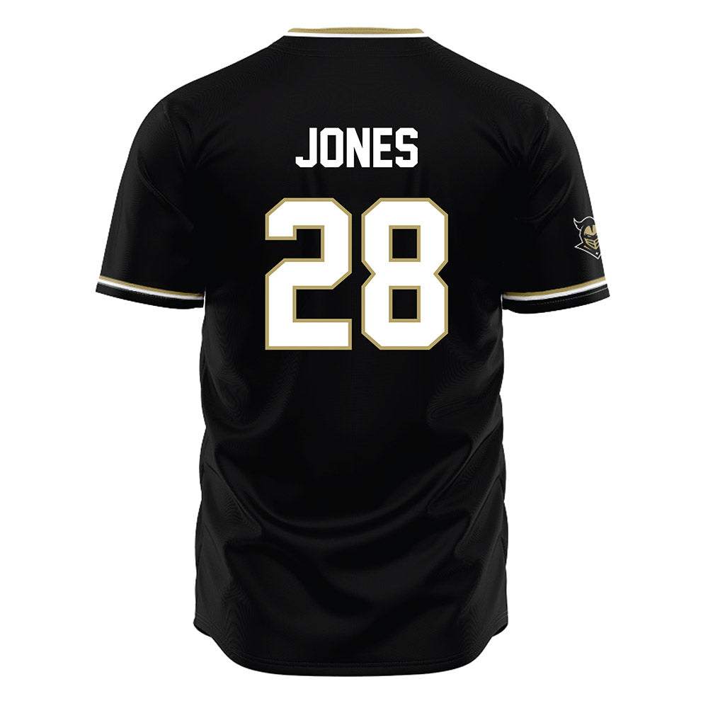 Central Florida - NCAA Baseball : Evan Jones - Black Jersey-1
