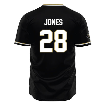 Central Florida - NCAA Baseball : Evan Jones - Black Jersey-1