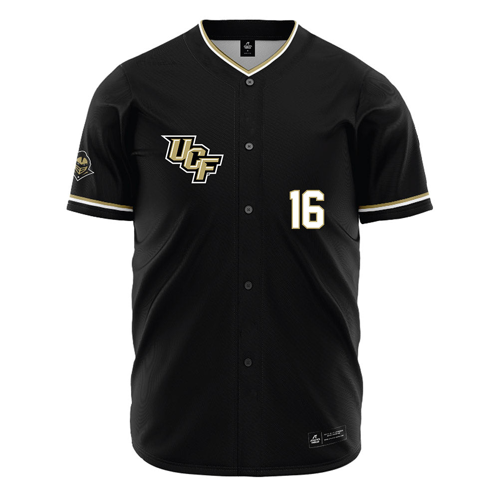 Central Florida - NCAA Baseball : Matthew Heyl - Black Jersey-0
