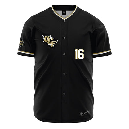 Central Florida - NCAA Baseball : Matthew Heyl - Black Jersey-0