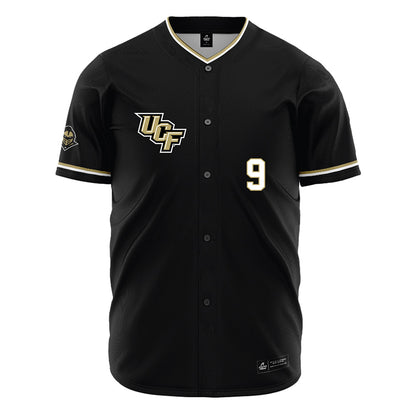 Central Florida - NCAA Baseball : Austin Jacobs - Black Jersey-0