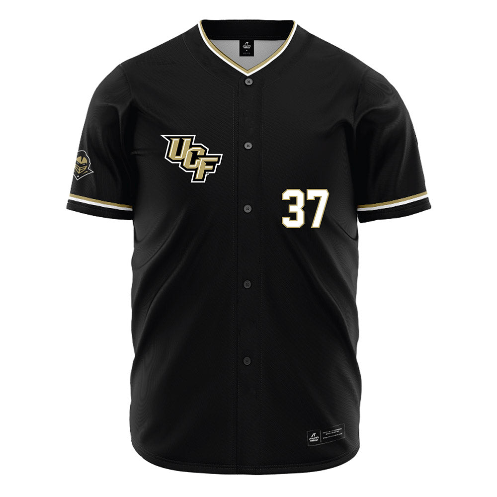 Central Florida - NCAA Baseball : Zach Beyra - Black Jersey-0