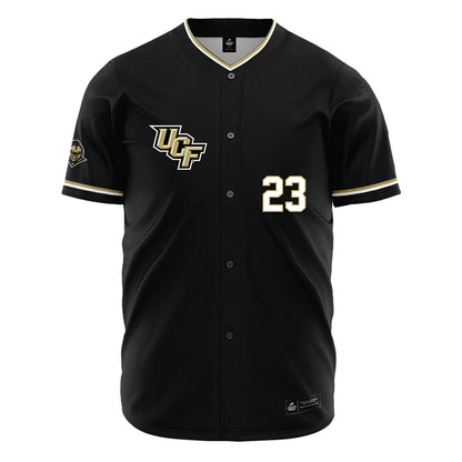 Central Florida - NCAA Baseball : Mason Wilson - Black Jersey-0