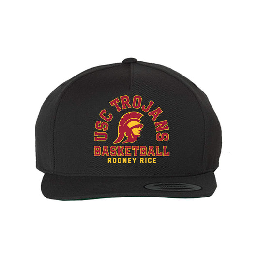 USC - NCAA Men's Basketball : Rodney Rice - Snapback Hat-0