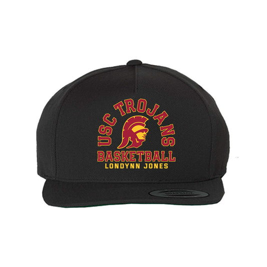 USC - NCAA Women's Basketball : Londynn Jones - Snapback Hat-0