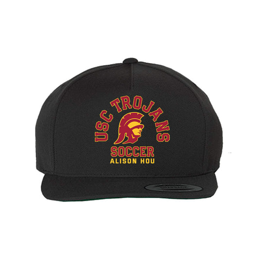 USC - NCAA Women's Soccer : Alison Hou - Snapback Hat-0