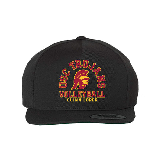 USC - NCAA Women's Volleyball : Quinn Loper - Snapback Hat-0