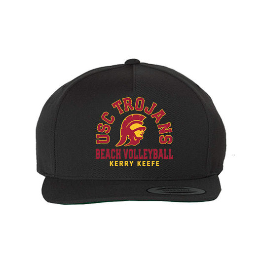 USC - NCAA Beach Volleyball : Kerry Keefe - Snapback Hat-0