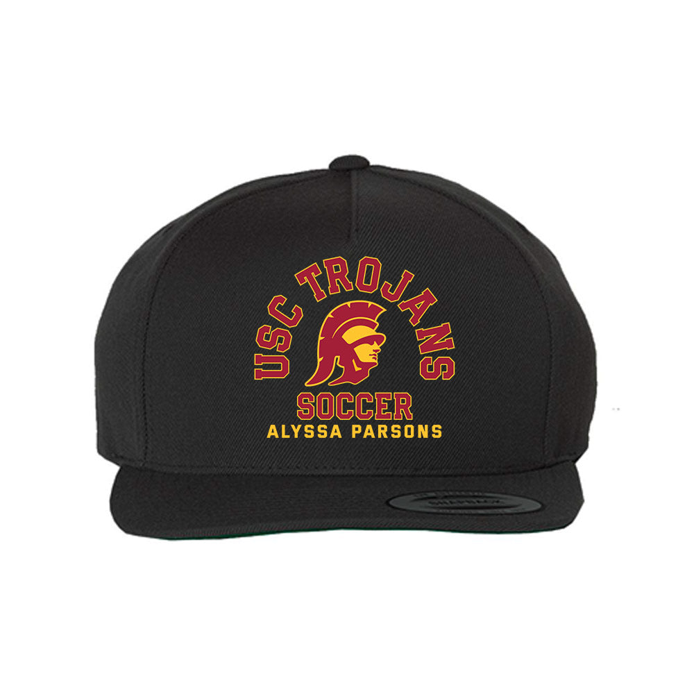 USC - NCAA Women's Soccer : Alyssa Parsons - Snapback Hat-0
