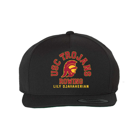 USC - NCAA Women's Rowing : Lily Djavaherian - Snapback Hat-0