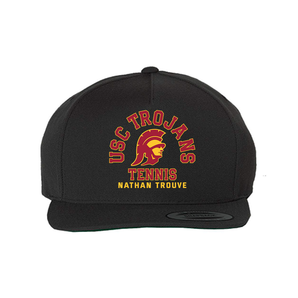 USC - NCAA Men's Tennis : Nathan Trouve - Snapback Hat-0