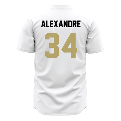Central Florida - NCAA Softball : Kayla Alexandre - White Jersey-1