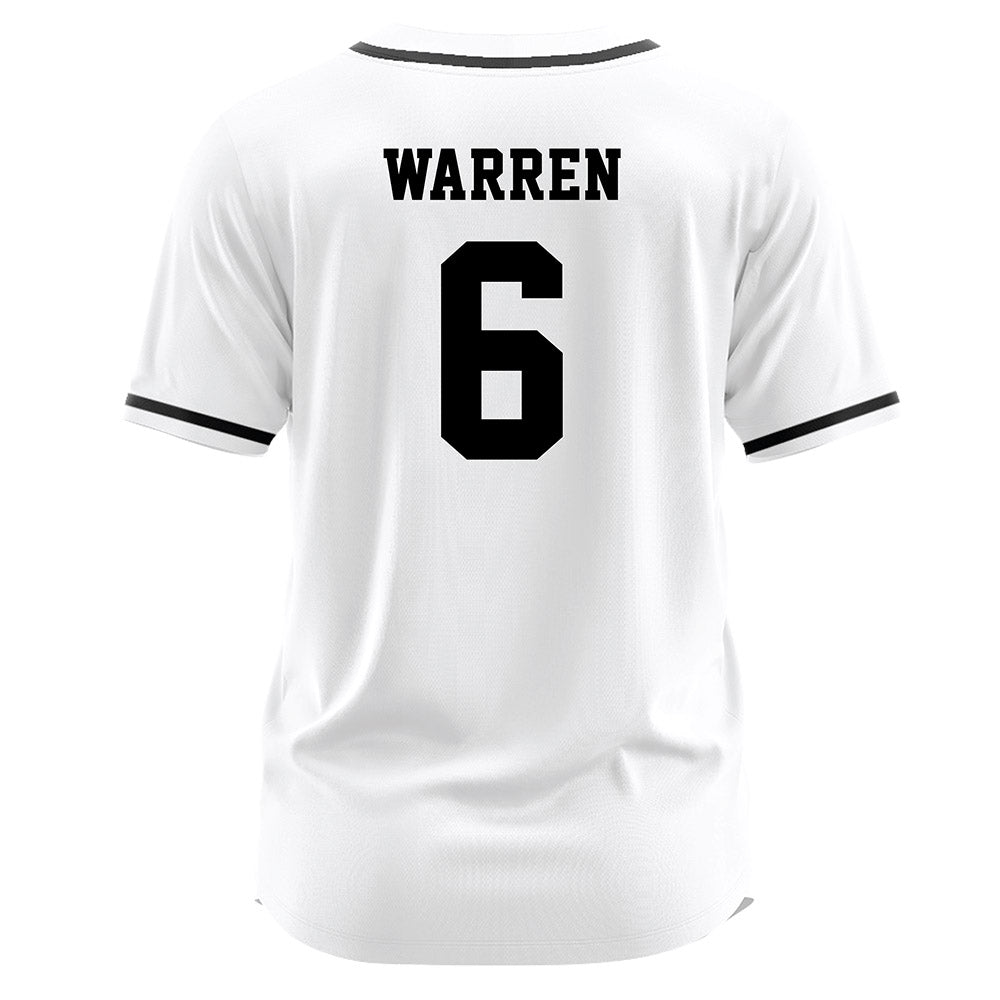 Central Florida - NCAA Softball : Maliyah Warren - White Jersey-1