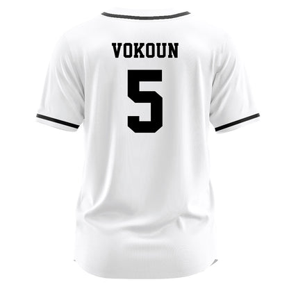 Central Florida - NCAA Softball : Reagan Vokoun - White Jersey-1