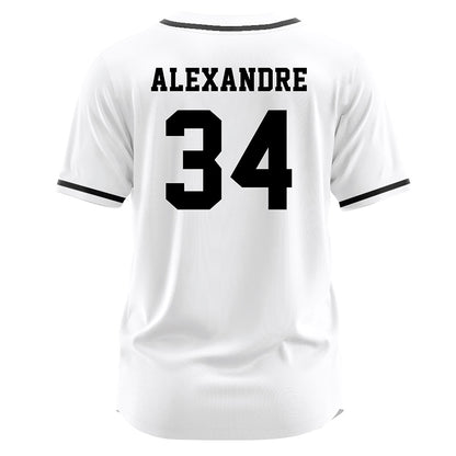 Central Florida - NCAA Softball : Kayla Alexandre - White Jersey-1