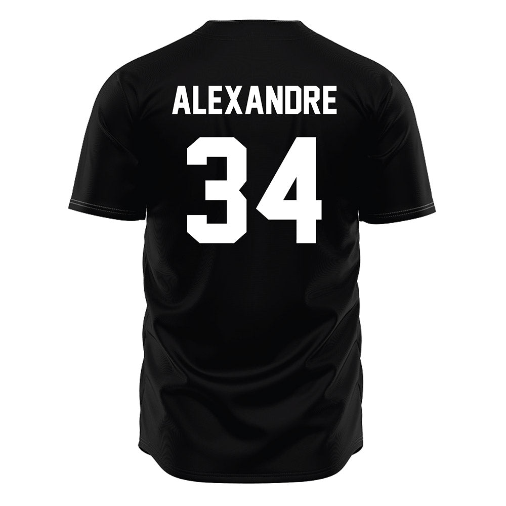 Central Florida - NCAA Softball : Kayla Alexandre - Black Jersey-1