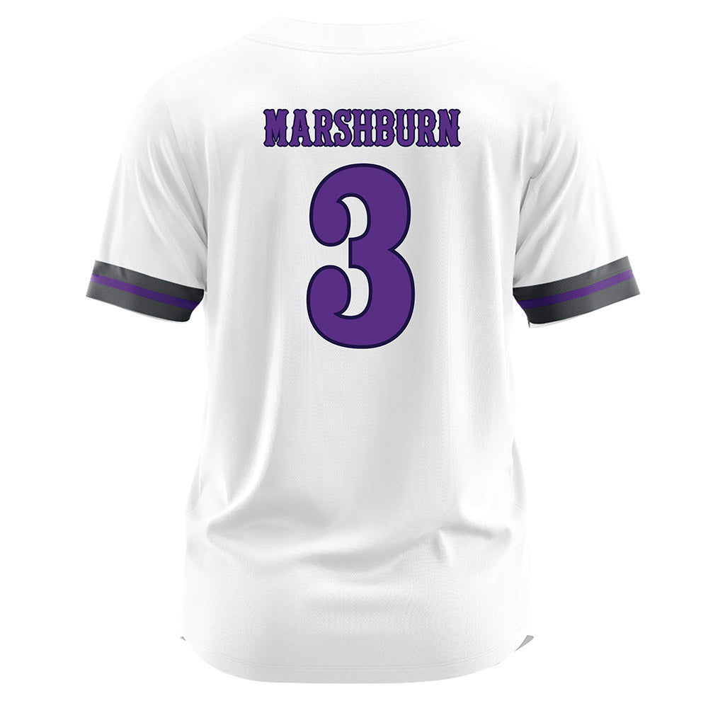 Furman - NCAA Softball : Hope Marshburn - White Jersey-1