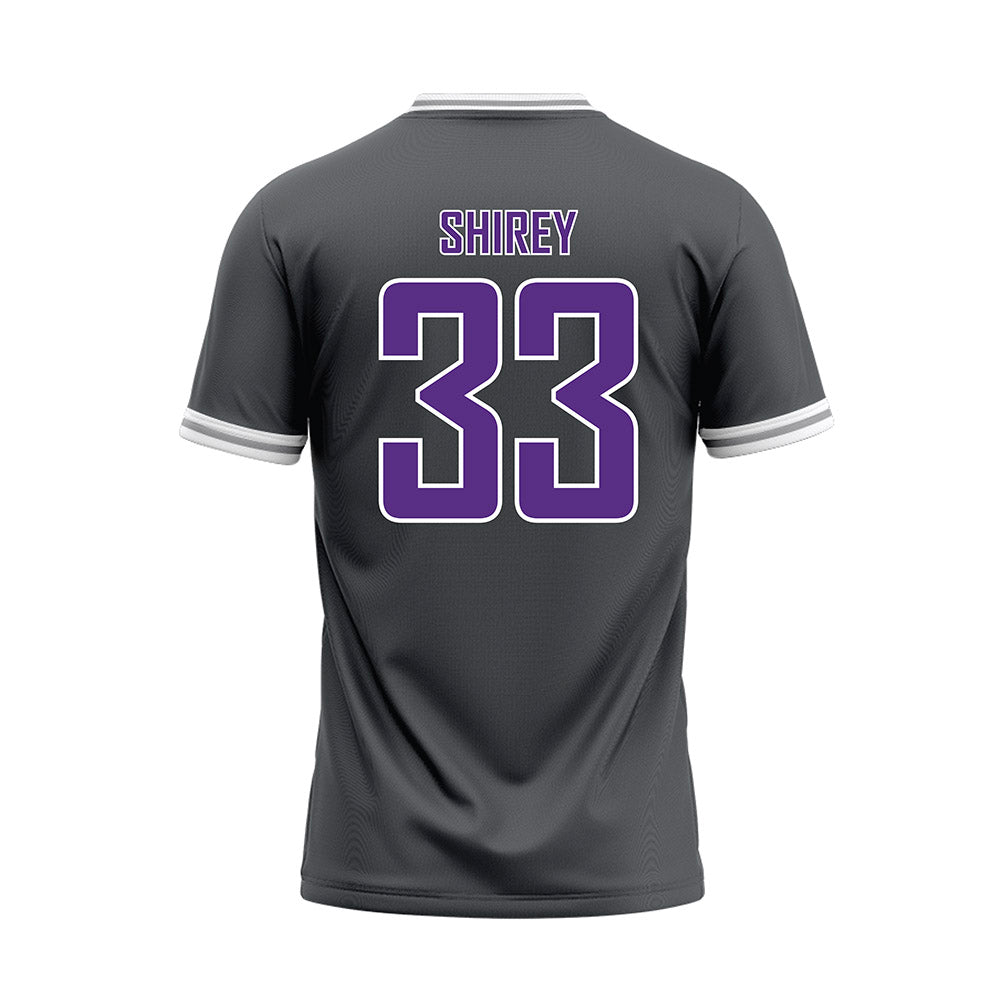 Furman - NCAA Softball : Meghan Shirey - Anthracite Jersey-1