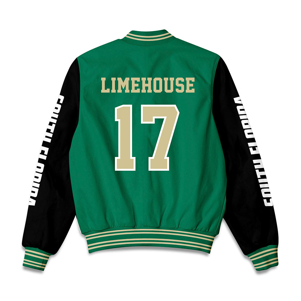 USF - NCAA Football : Masiyah Limehouse - Bomber Jacket-1