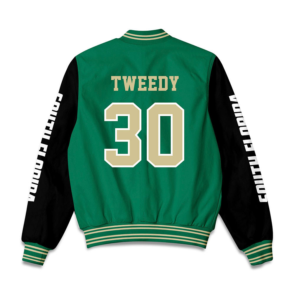 USF - NCAA Baseball : Brisen Tweedy - Bomber Jacket-1