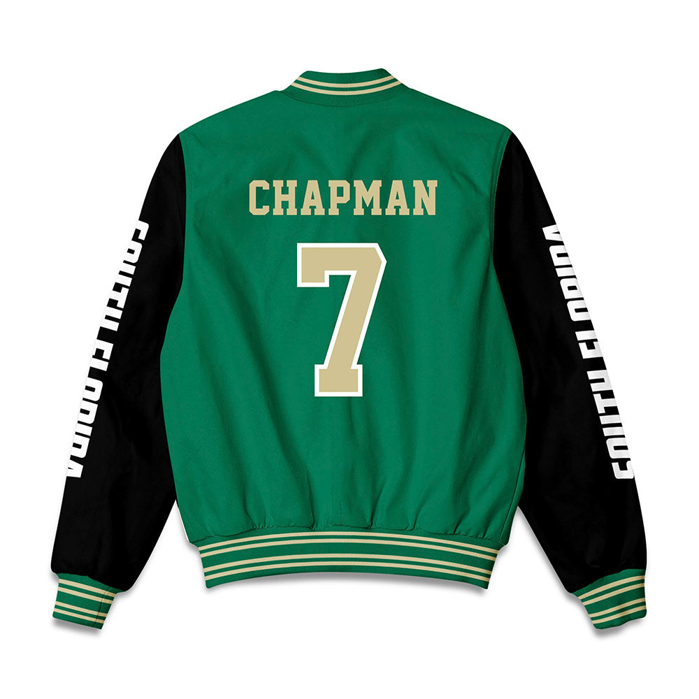 USF - NCAA Softball : Cali Chapman - Bomber Jacket-1