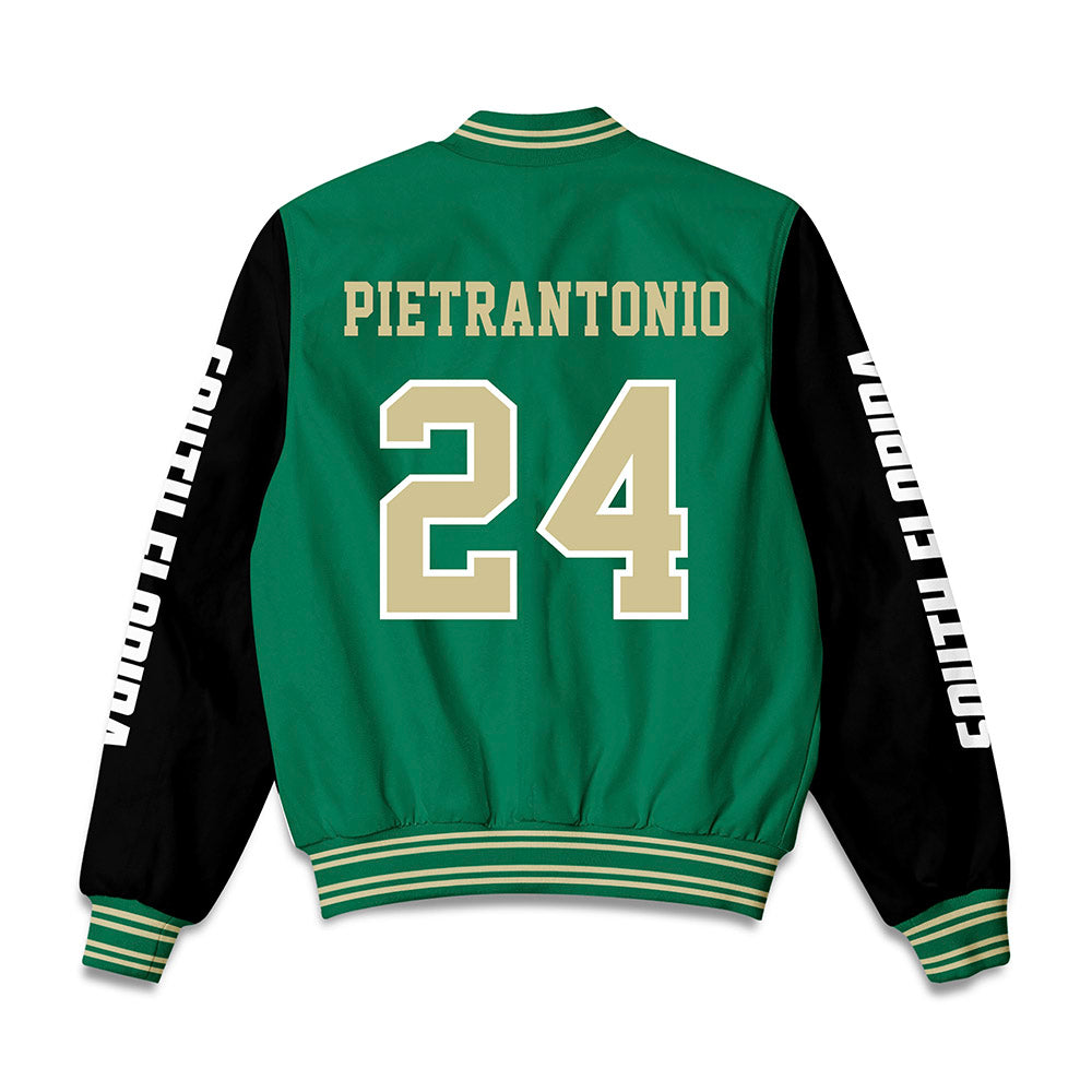 USF - NCAA Men's Soccer : Nicolas Pietrantonio - Bomber Jacket-1