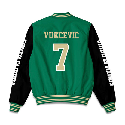 USF - NCAA Women's Basketball : Lanaa Vukcevic - Bomber Jacket-1