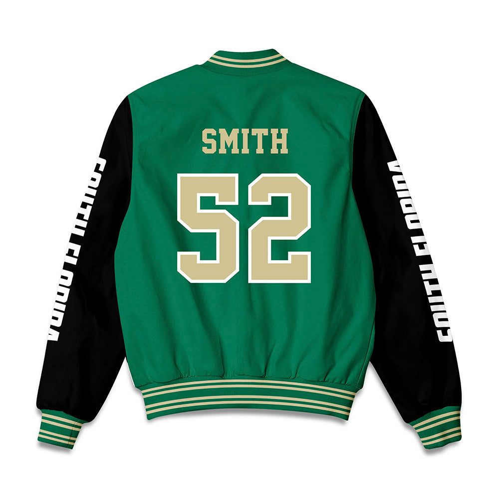 USF - NCAA Football : Christian Smith - Bomber Jacket-1