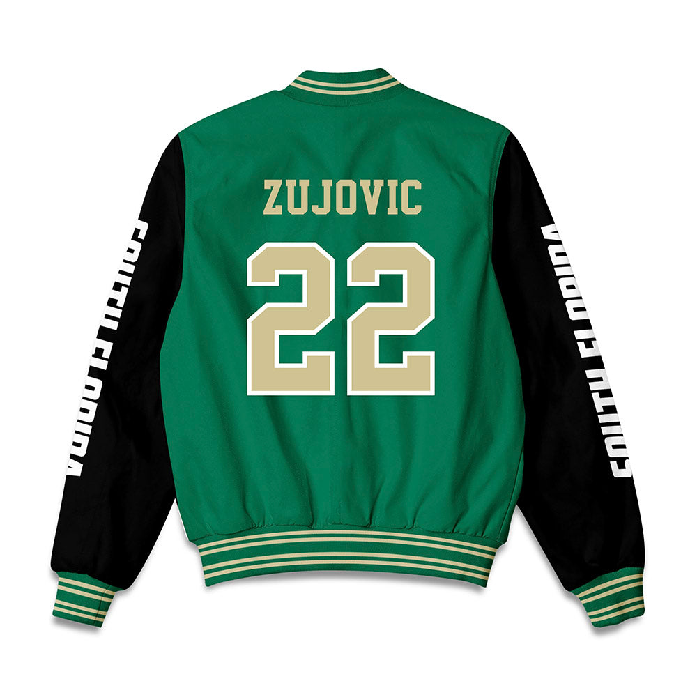 USF - NCAA Men's Soccer : Luka Zujovic - Bomber Jacket-1