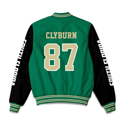USF - NCAA Football : Luke Clyburn - Bomber Jacket-1